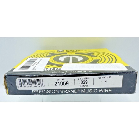 Precision Beauty Other - Precision Brand 21059 Music Wire .059 Spring Tempered 1 lb 144 ft Steel Wire